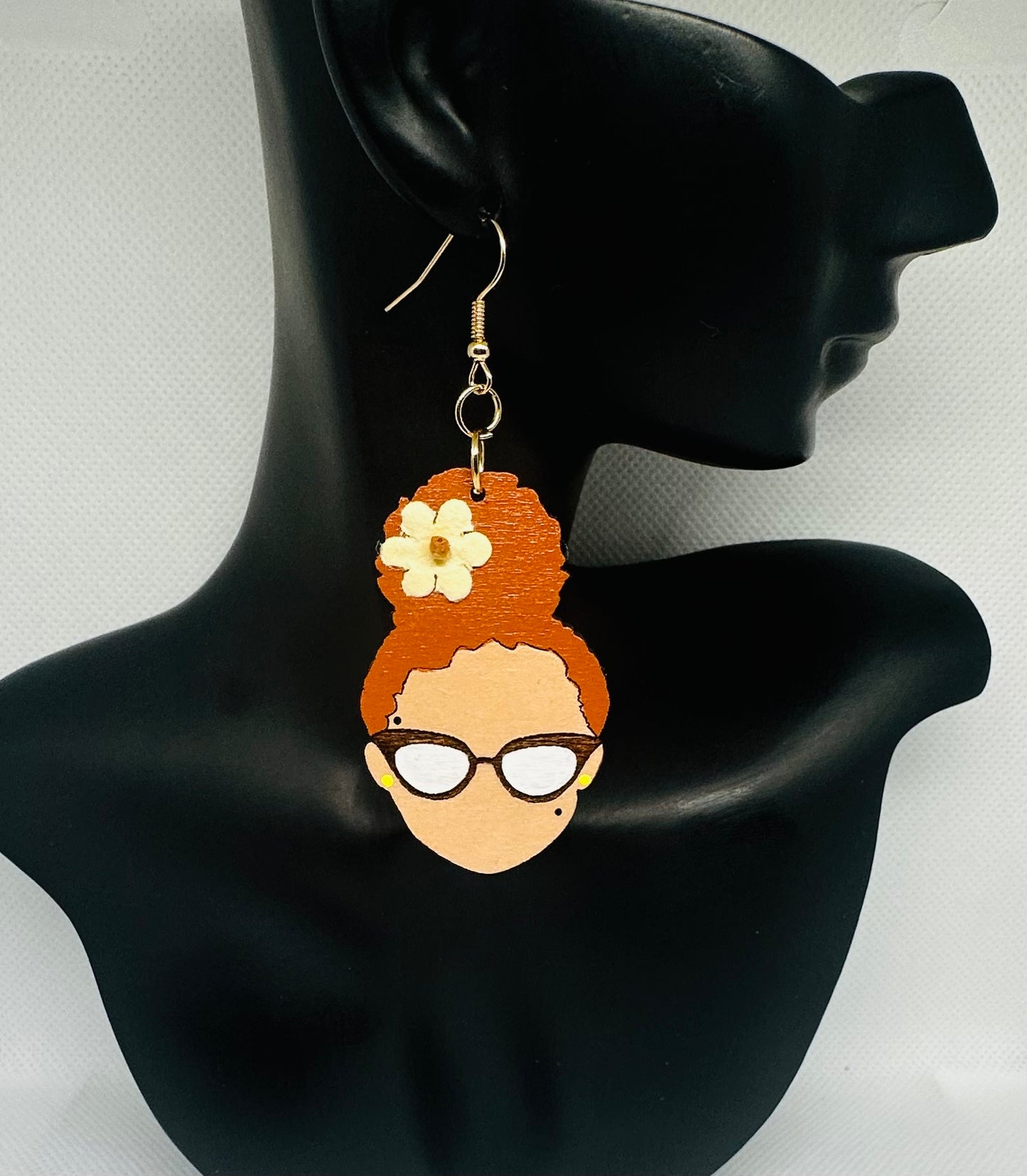 Gloss and Glam Statement Earrings - Afrocentric Design