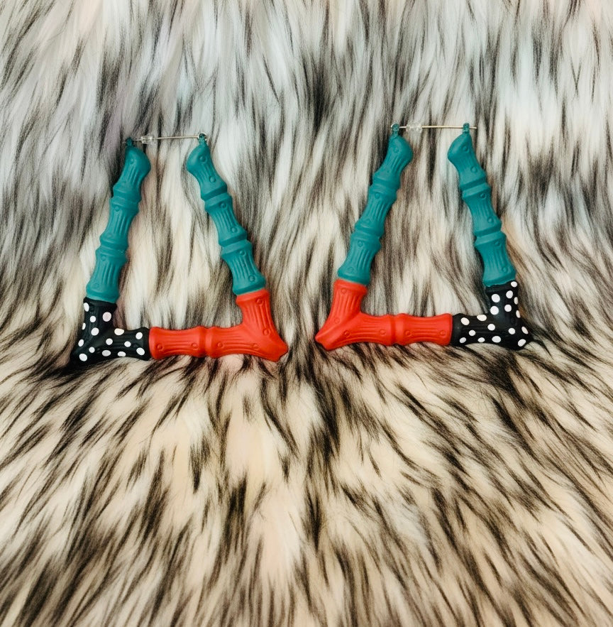Bamboo Earrings- 90’s Inspired