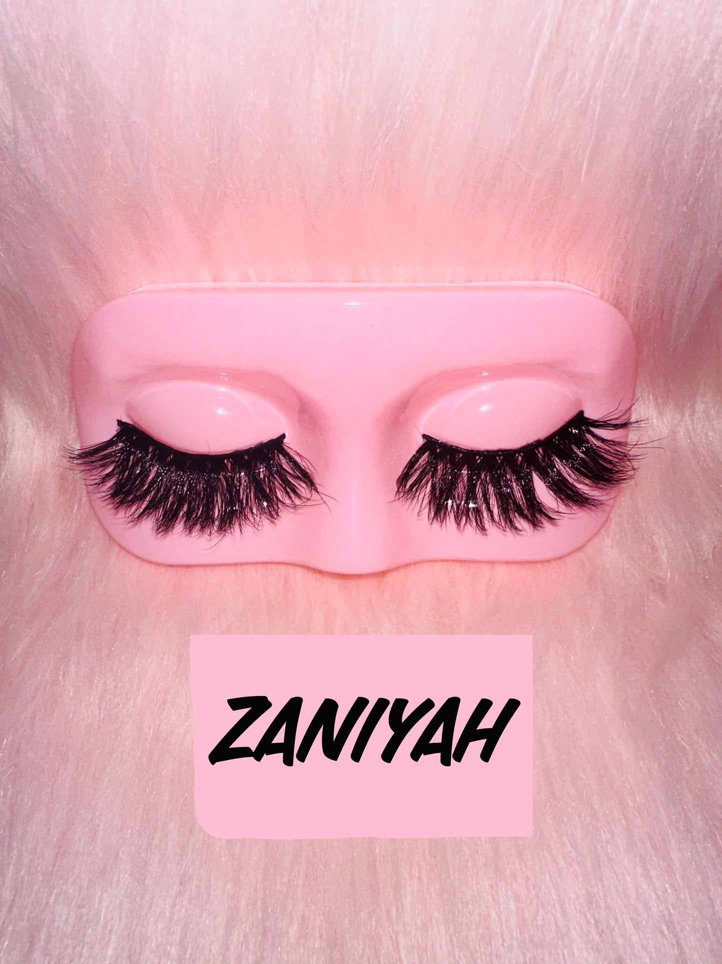 Zaniyah Faux Mink Lashes - Dramatic Showstopper