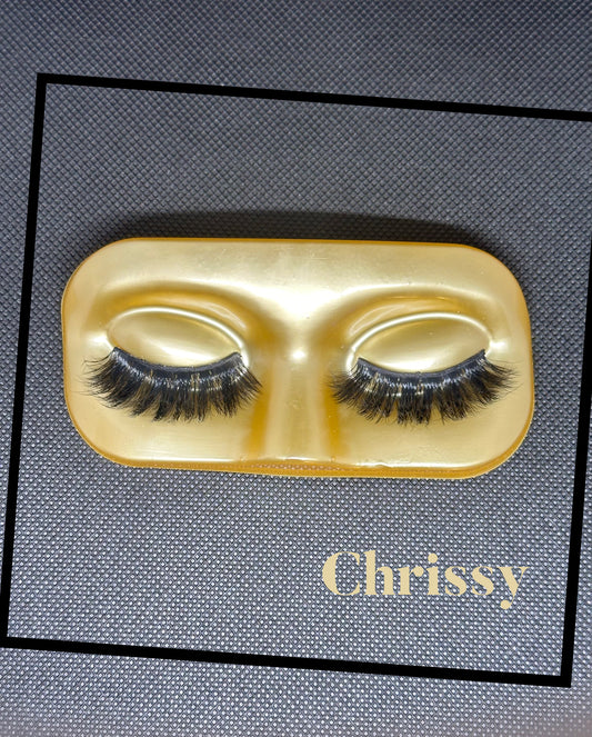 The Chrissy Lash: Faux Mink Lashes - Natural Wispy Glamour