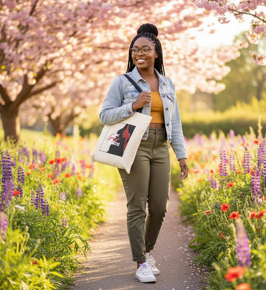 "The Goofy Auntie" Canvas Tote Bag