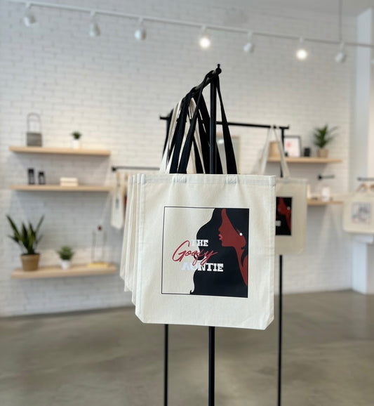 "The Goofy Auntie" Canvas Tote Bag