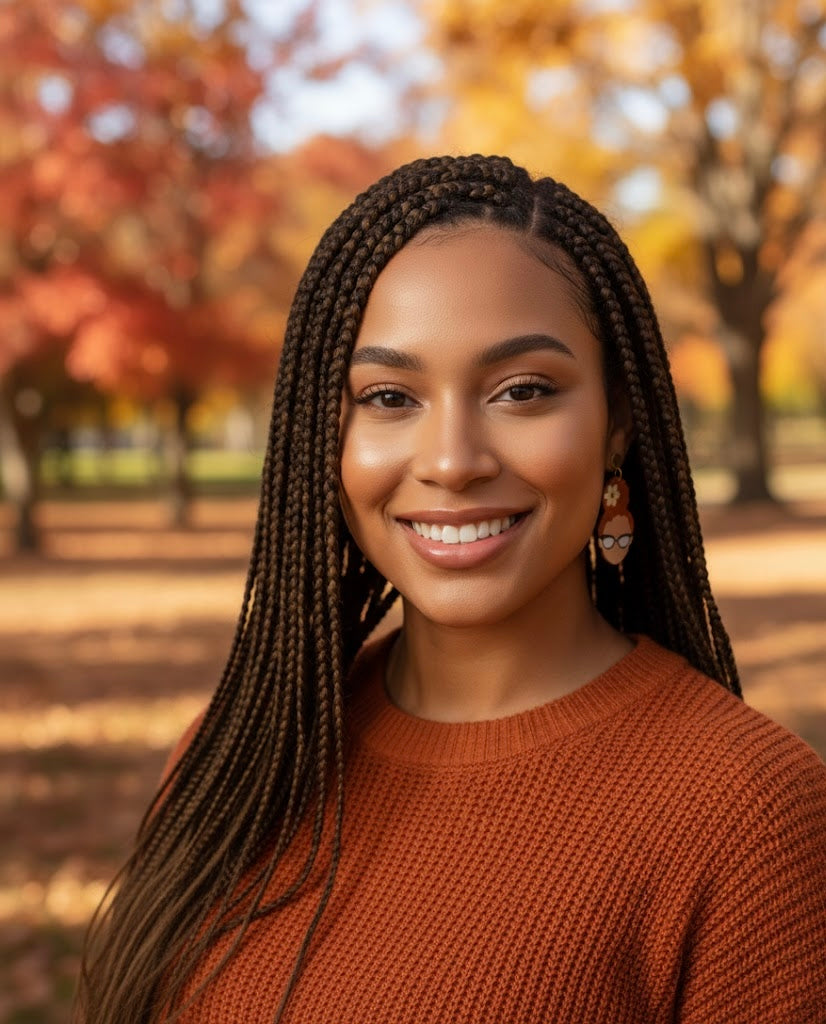 Gloss and Glam Statement Earrings - Afrocentric Design