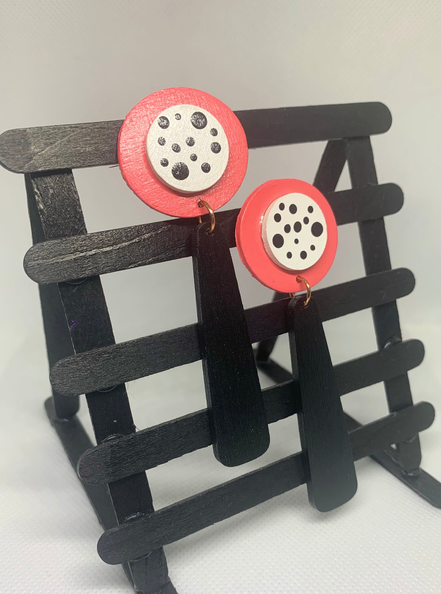 Coral Edge: Drop Earrings