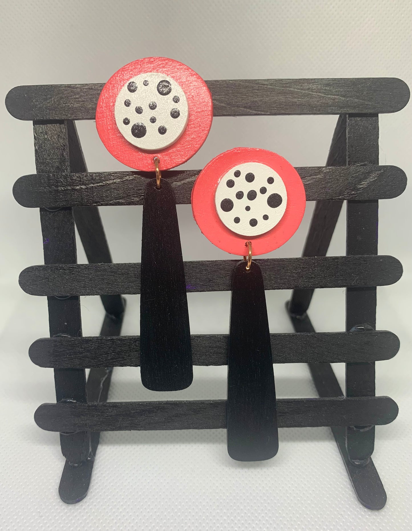 Coral Edge: Drop Earrings