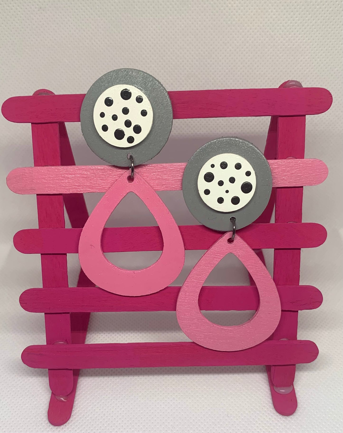 Slate & Peony: Geometric Statement Drops