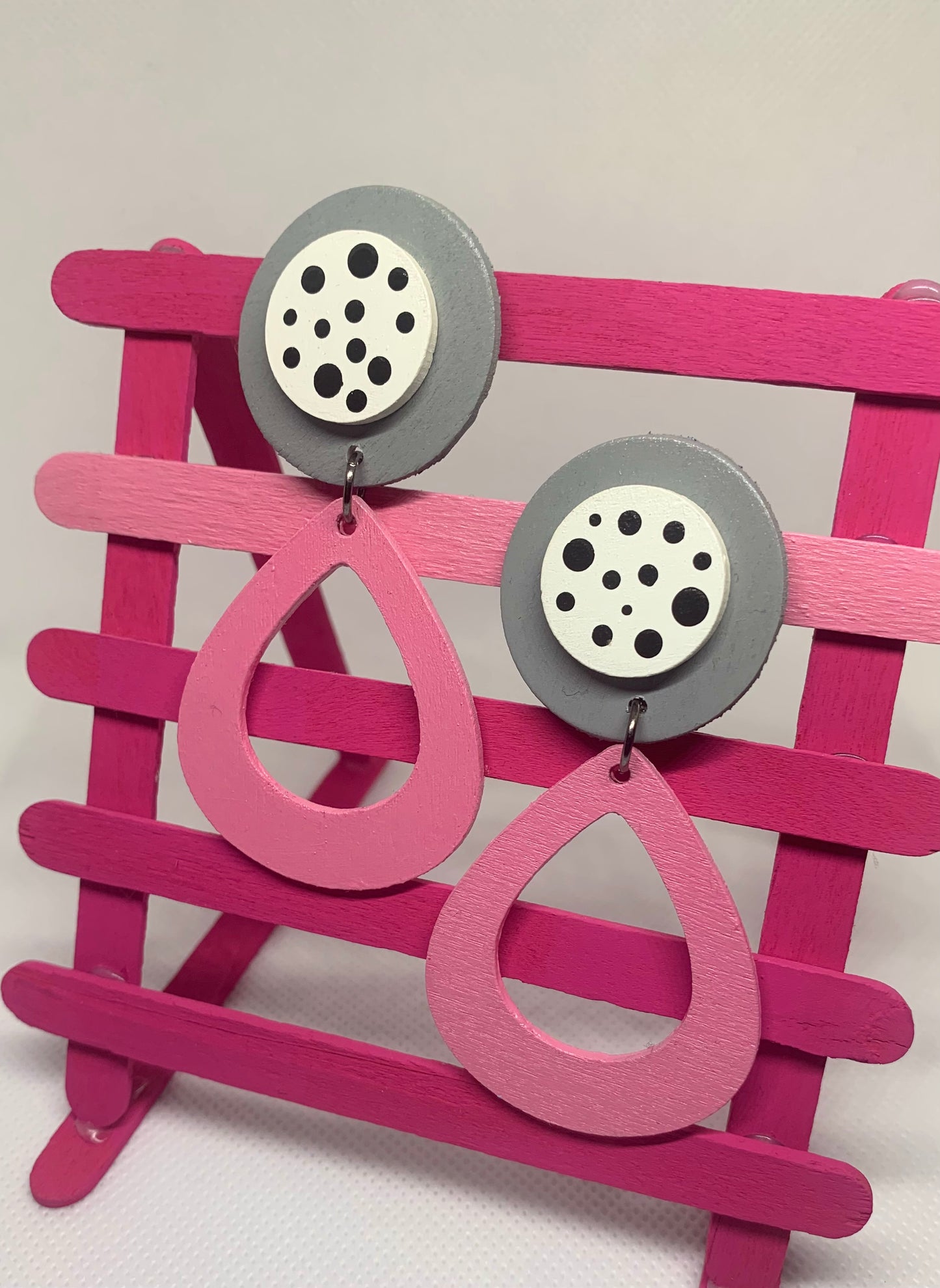 Slate & Peony: Geometric Statement Drops