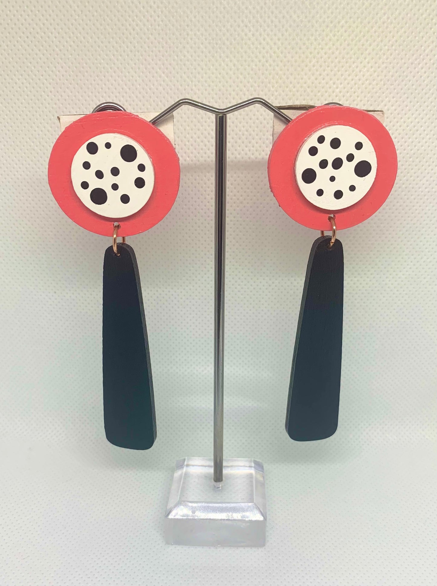 Coral Edge: Drop Earrings