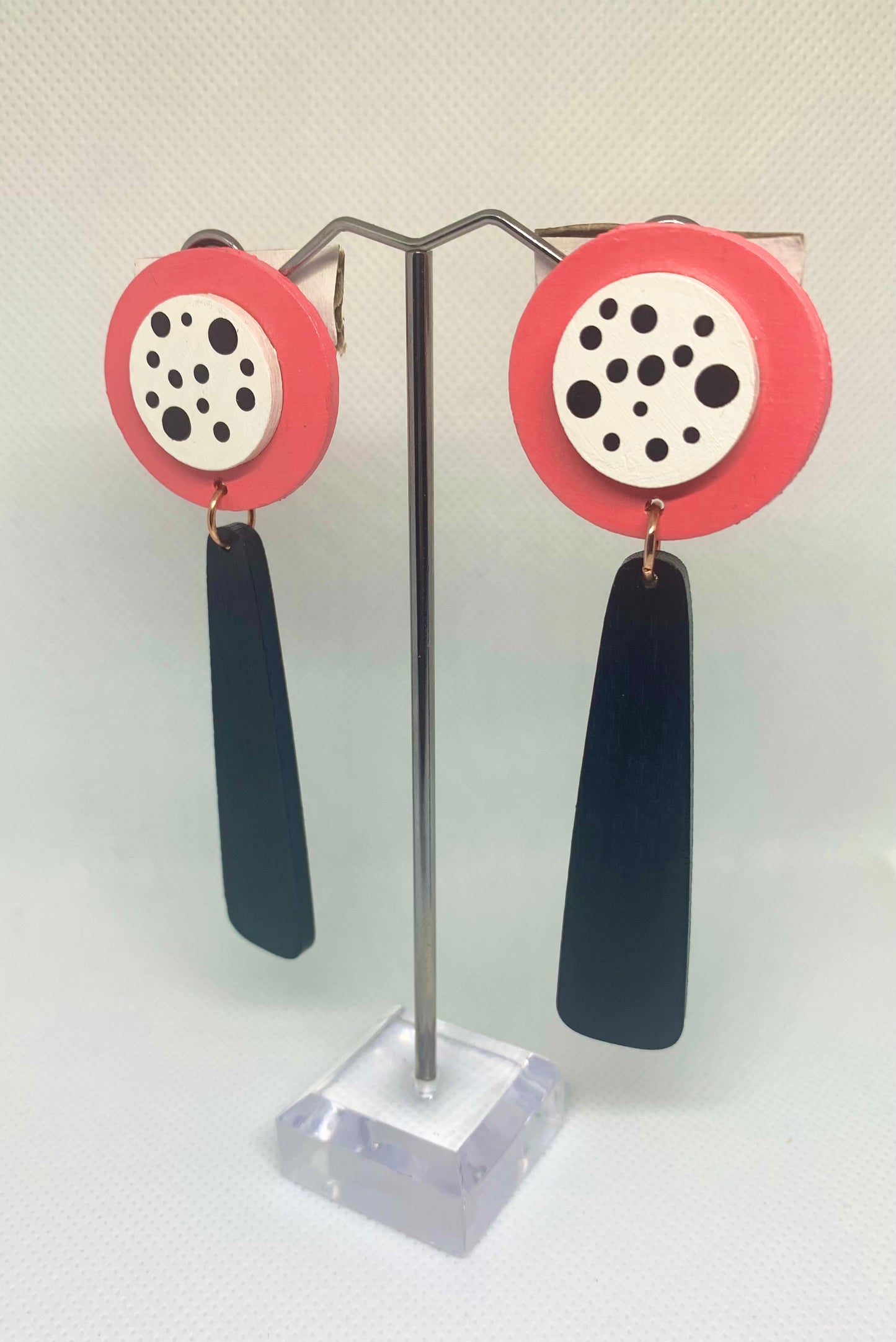 Coral Edge: Drop Earrings