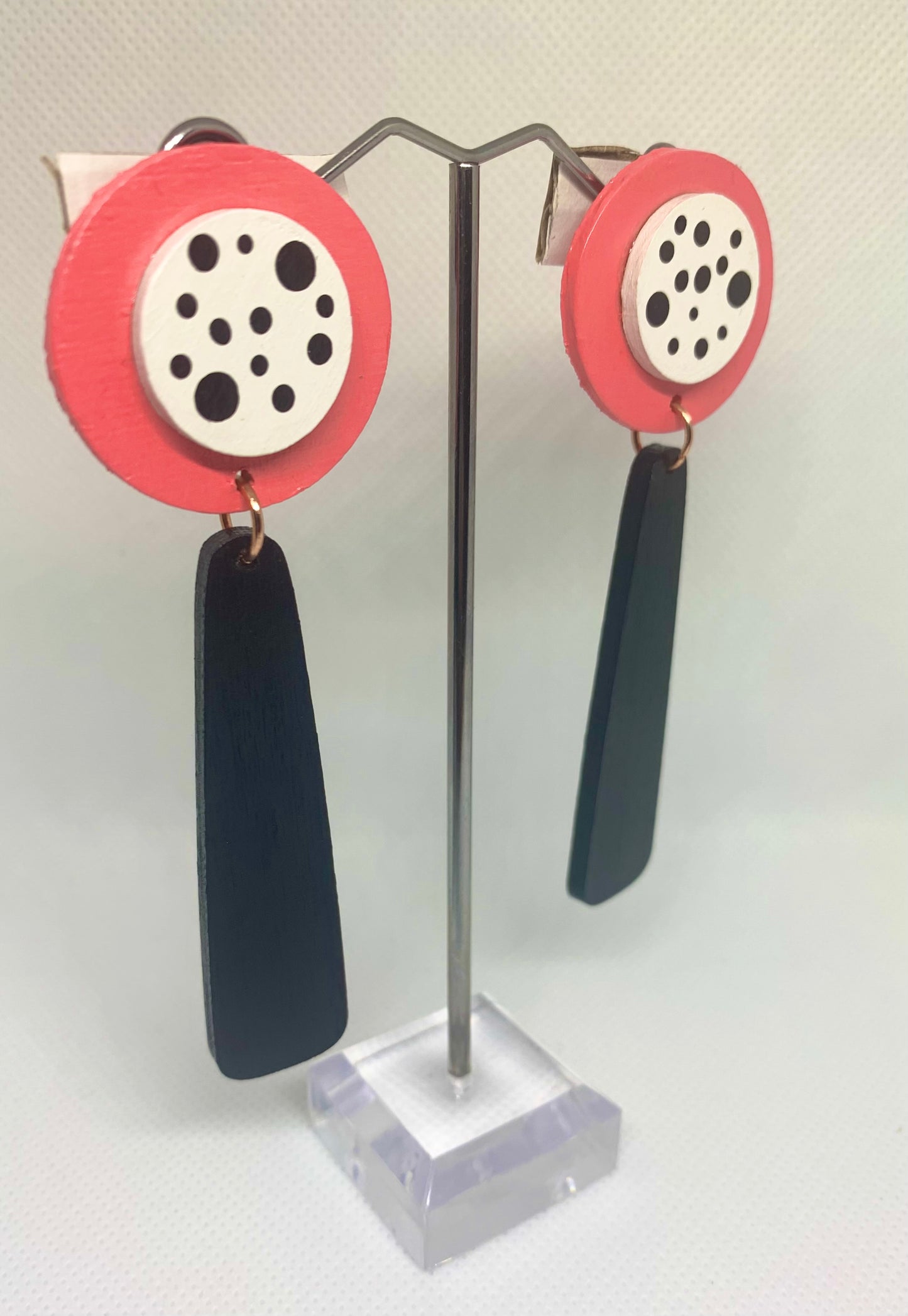 Coral Edge: Drop Earrings