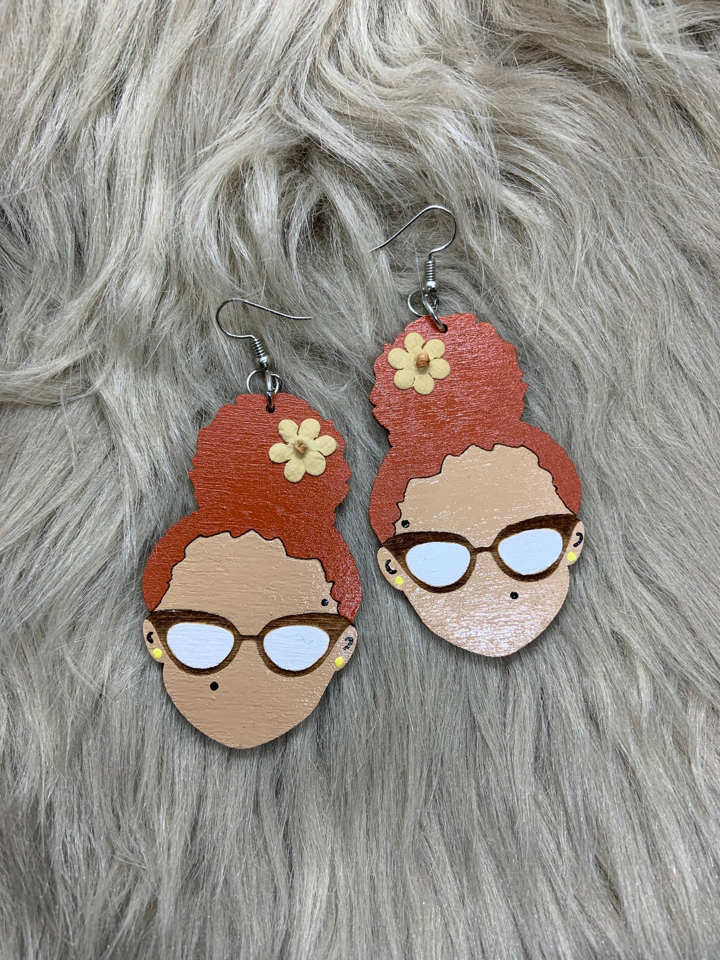 Gloss and Glam Statement Earrings - Afrocentric Design