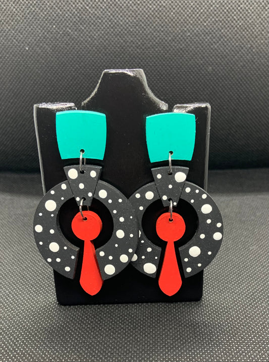 Neo-Retro: Geometric Stud Drops