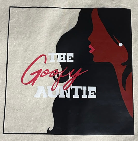 "The Goofy Auntie" Canvas Tote Bag